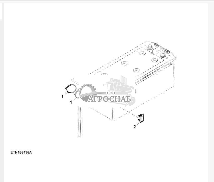 Жгут проводов, сервисное освещение 